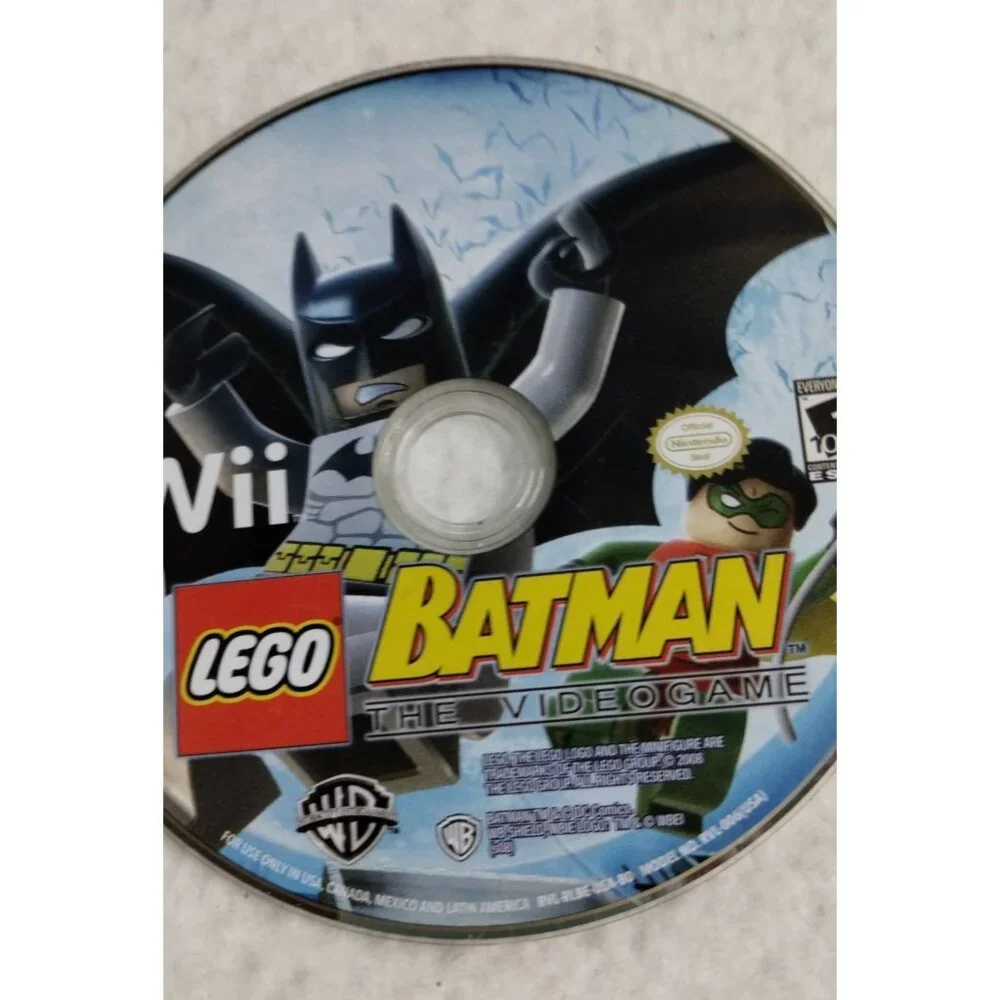 Lego Batman The Videogame For Nintendo Wii‎ Disc Only